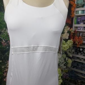Athleta White Ace Racer Tank WT